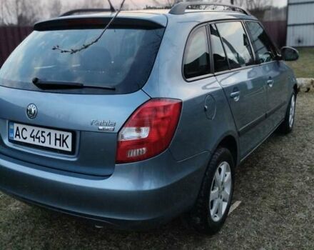 Синий Шкода Фабия, объемом двигателя 1.6 л и пробегом 196 тыс. км за 5500 $, фото 3 на Automoto.ua