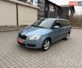 Синий Шкода Фабия, объемом двигателя 1.6 л и пробегом 220 тыс. км за 7000 $, фото 1 на Automoto.ua