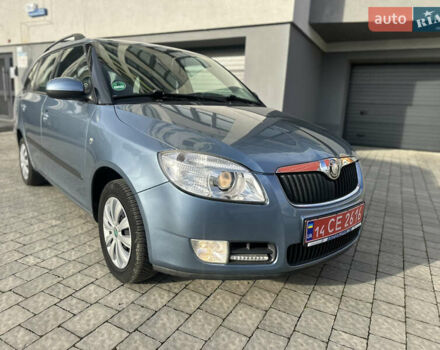 Синий Шкода Фабия, объемом двигателя 1.6 л и пробегом 205 тыс. км за 5150 $, фото 20 на Automoto.ua