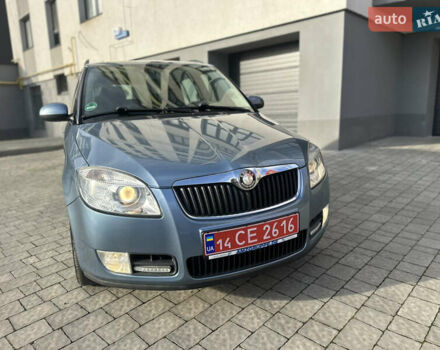 Синий Шкода Фабия, объемом двигателя 1.6 л и пробегом 205 тыс. км за 5150 $, фото 19 на Automoto.ua