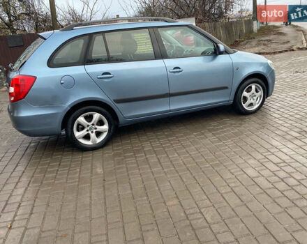 Синий Шкода Фабия, объемом двигателя 1.6 л и пробегом 230 тыс. км за 6700 $, фото 6 на Automoto.ua
