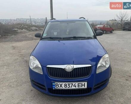 Синий Шкода Фабия, объемом двигателя 1.2 л и пробегом 200 тыс. км за 4200 $, фото 5 на Automoto.ua