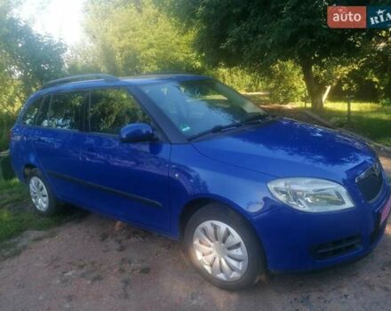 Синий Шкода Фабия, объемом двигателя 1.39 л и пробегом 167 тыс. км за 5500 $, фото 7 на Automoto.ua