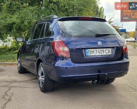 Синий Шкода Фабия, объемом двигателя 1.6 л и пробегом 225 тыс. км за 6500 $, фото 10 на Automoto.ua