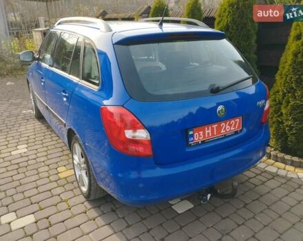 Синий Шкода Фабия, объемом двигателя 1.6 л и пробегом 204 тыс. км за 6950 $, фото 1 на Automoto.ua