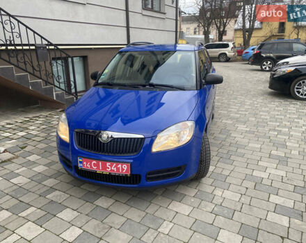 Синий Шкода Фабия, объемом двигателя 1.2 л и пробегом 189 тыс. км за 4300 $, фото 1 на Automoto.ua