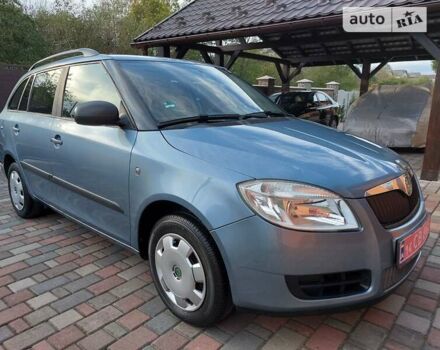 Синий Шкода Фабия, объемом двигателя 1.2 л и пробегом 161 тыс. км за 4750 $, фото 12 на Automoto.ua