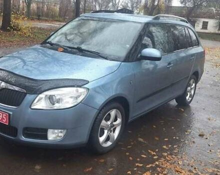 Синий Шкода Фабия, объемом двигателя 1.4 л и пробегом 200 тыс. км за 5900 $, фото 7 на Automoto.ua