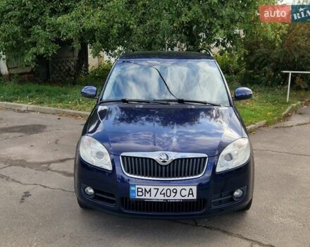 Синий Шкода Фабия, объемом двигателя 1.6 л и пробегом 225 тыс. км за 6500 $, фото 3 на Automoto.ua
