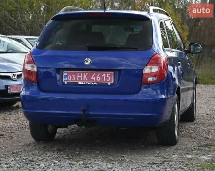 Синий Шкода Фабия, объемом двигателя 1.39 л и пробегом 178 тыс. км за 5950 $, фото 12 на Automoto.ua