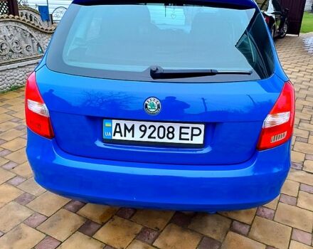 Синий Шкода Фабия, объемом двигателя 1.2 л и пробегом 178 тыс. км за 5100 $, фото 11 на Automoto.ua