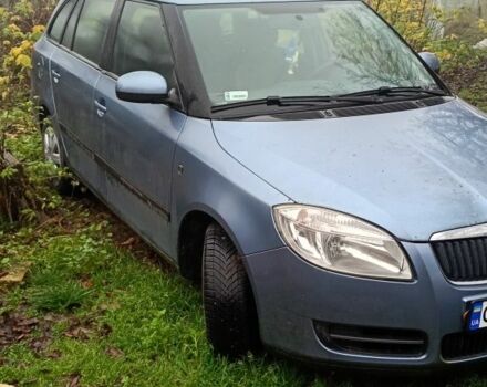 Синий Шкода Фабия, объемом двигателя 1.2 л и пробегом 197 тыс. км за 5500 $, фото 5 на Automoto.ua