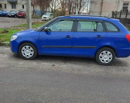 Синий Шкода Фабия, объемом двигателя 1.2 л и пробегом 157 тыс. км за 5000 $, фото 1 на Automoto.ua