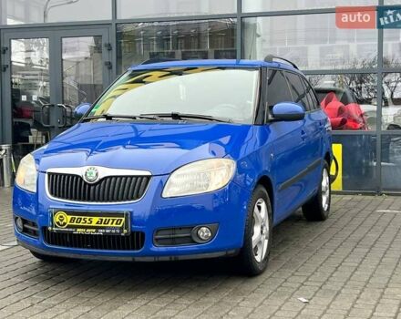 Синій Шкода Фабія, об'ємом двигуна 1.6 л та пробігом 230 тис. км за 6800 $, фото 2 на Automoto.ua
