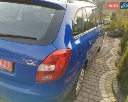 Синий Шкода Фабия, объемом двигателя 1.6 л и пробегом 204 тыс. км за 6950 $, фото 3 на Automoto.ua
