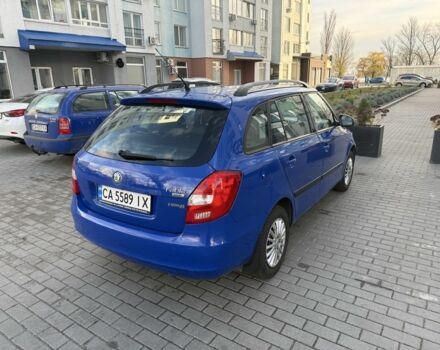 Синий Шкода Фабия, объемом двигателя 1.2 л и пробегом 150 тыс. км за 4500 $, фото 3 на Automoto.ua