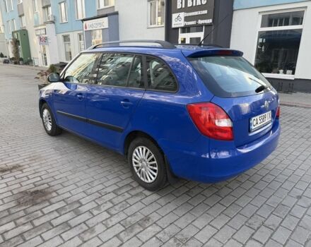 Синий Шкода Фабия, объемом двигателя 1.2 л и пробегом 150 тыс. км за 4500 $, фото 2 на Automoto.ua