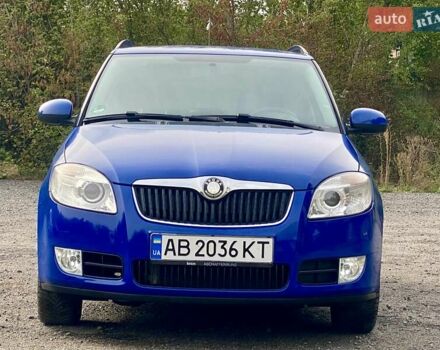 Синий Шкода Фабия, объемом двигателя 1.6 л и пробегом 176 тыс. км за 6399 $, фото 2 на Automoto.ua