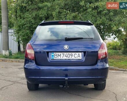 Синий Шкода Фабия, объемом двигателя 1.6 л и пробегом 225 тыс. км за 6500 $, фото 12 на Automoto.ua