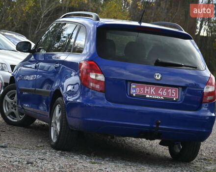 Синий Шкода Фабия, объемом двигателя 1.39 л и пробегом 178 тыс. км за 5950 $, фото 9 на Automoto.ua