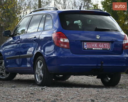Синий Шкода Фабия, объемом двигателя 1.39 л и пробегом 178 тыс. км за 5950 $, фото 8 на Automoto.ua