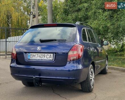 Синий Шкода Фабия, объемом двигателя 1.6 л и пробегом 225 тыс. км за 6500 $, фото 13 на Automoto.ua