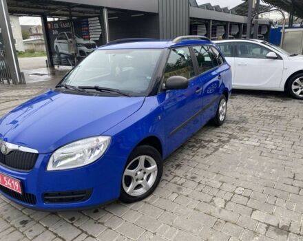 Синий Шкода Фабия, объемом двигателя 1.2 л и пробегом 189 тыс. км за 4550 $, фото 2 на Automoto.ua