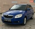 Синий Шкода Фабия, объемом двигателя 1.2 л и пробегом 215 тыс. км за 4700 $, фото 1 на Automoto.ua