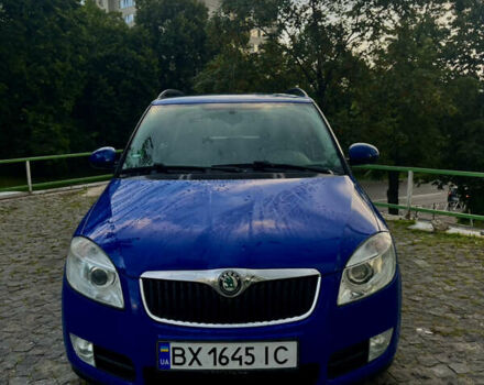 Синий Шкода Фабия, объемом двигателя 1.39 л и пробегом 186 тыс. км за 5750 $, фото 7 на Automoto.ua