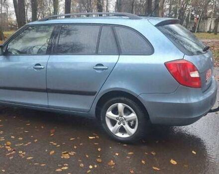 Синий Шкода Фабия, объемом двигателя 1.4 л и пробегом 200 тыс. км за 5900 $, фото 3 на Automoto.ua