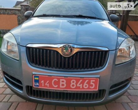 Синий Шкода Фабия, объемом двигателя 1.2 л и пробегом 161 тыс. км за 4750 $, фото 13 на Automoto.ua