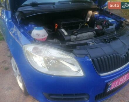 Синий Шкода Фабия, объемом двигателя 1.39 л и пробегом 167 тыс. км за 5500 $, фото 24 на Automoto.ua