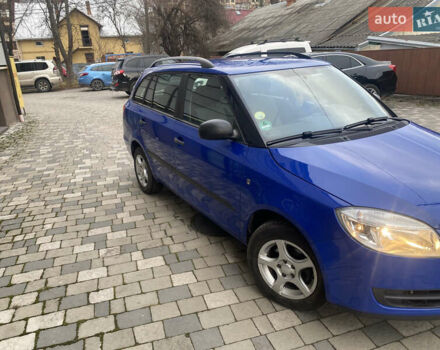 Синий Шкода Фабия, объемом двигателя 1.2 л и пробегом 189 тыс. км за 4300 $, фото 4 на Automoto.ua