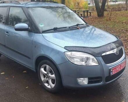 Синий Шкода Фабия, объемом двигателя 1.4 л и пробегом 200 тыс. км за 5900 $, фото 12 на Automoto.ua