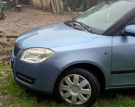 Синий Шкода Фабия, объемом двигателя 1.2 л и пробегом 197 тыс. км за 5500 $, фото 1 на Automoto.ua