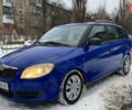 Синий Шкода Фабия, объемом двигателя 1.2 л и пробегом 255 тыс. км за 3700 $, фото 1 на Automoto.ua