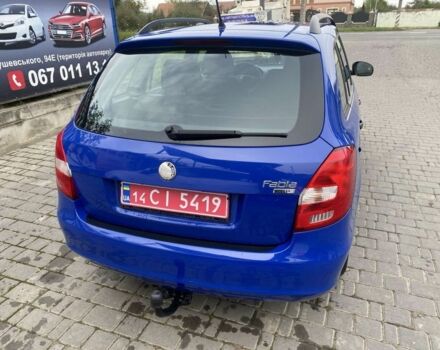 Синий Шкода Фабия, объемом двигателя 1.2 л и пробегом 189 тыс. км за 4550 $, фото 6 на Automoto.ua