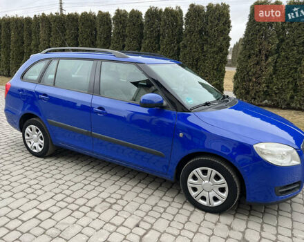 Синий Шкода Фабия, объемом двигателя 1.6 л и пробегом 227 тыс. км за 5790 $, фото 7 на Automoto.ua