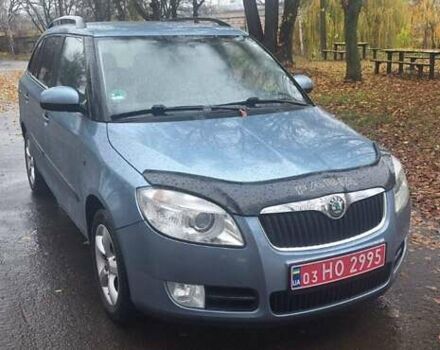 Синий Шкода Фабия, объемом двигателя 1.4 л и пробегом 200 тыс. км за 5900 $, фото 8 на Automoto.ua