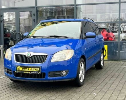 Синій Шкода Фабія, об'ємом двигуна 1.6 л та пробігом 230 тис. км за 6800 $, фото 2 на Automoto.ua