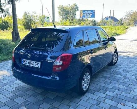 Синий Шкода Фабия, объемом двигателя 1.6 л и пробегом 209 тыс. км за 5500 $, фото 6 на Automoto.ua