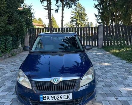 Синий Шкода Фабия, объемом двигателя 1.6 л и пробегом 209 тыс. км за 5500 $, фото 10 на Automoto.ua