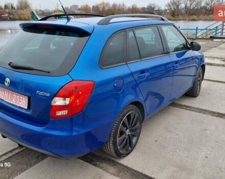 Синий Шкода Фабия, объемом двигателя 1.4 л и пробегом 222 тыс. км за 8100 $, фото 3 на Automoto.ua