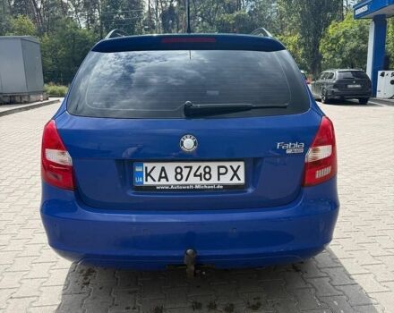 Синий Шкода Фабия, объемом двигателя 1.6 л и пробегом 265 тыс. км за 4999 $, фото 4 на Automoto.ua