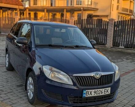 Синий Шкода Фабия, объемом двигателя 1.6 л и пробегом 209 тыс. км за 5150 $, фото 1 на Automoto.ua