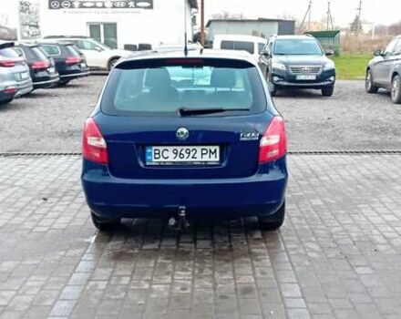 Синий Шкода Фабия, объемом двигателя 1.2 л и пробегом 222 тыс. км за 4500 $, фото 4 на Automoto.ua