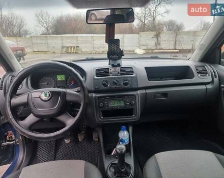 Синий Шкода Фабия, объемом двигателя 1.6 л и пробегом 290 тыс. км за 3900 $, фото 11 на Automoto.ua