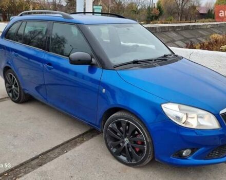 Синий Шкода Фабия, объемом двигателя 1.4 л и пробегом 222 тыс. км за 8100 $, фото 6 на Automoto.ua