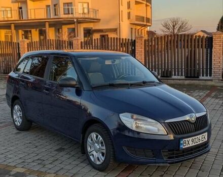 Синий Шкода Фабия, объемом двигателя 1.6 л и пробегом 209 тыс. км за 5150 $, фото 3 на Automoto.ua