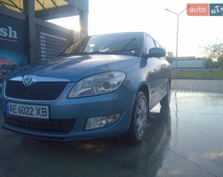 Синій Шкода Фабія, об'ємом двигуна 1.2 л та пробігом 300 тис. км за 4500 $, фото 1 на Automoto.ua